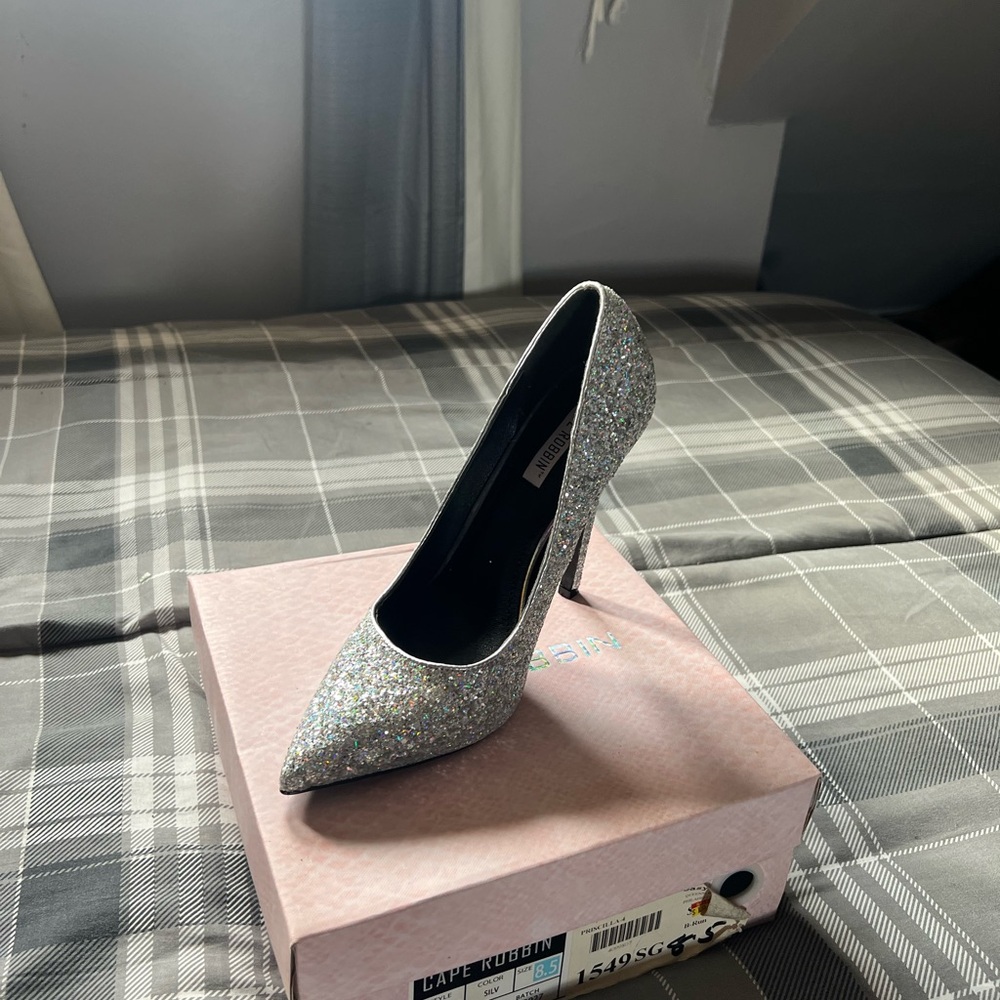 Dazzling Glitter Stiletto Heels